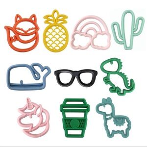 Itzy Ritzy Chew Crew™ Silicone Baby Teethers
